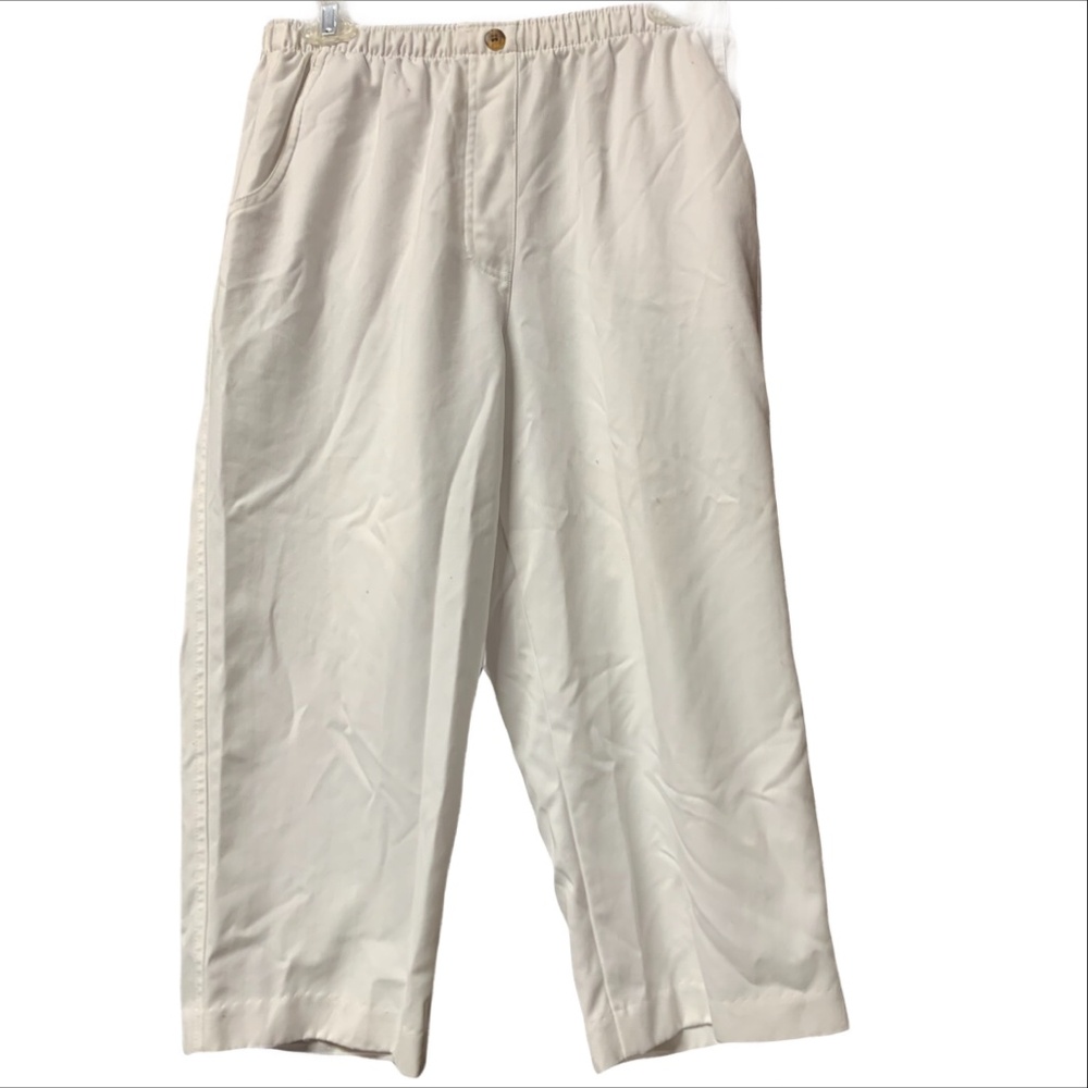4. Kim Rogers Size 10 White Slacks